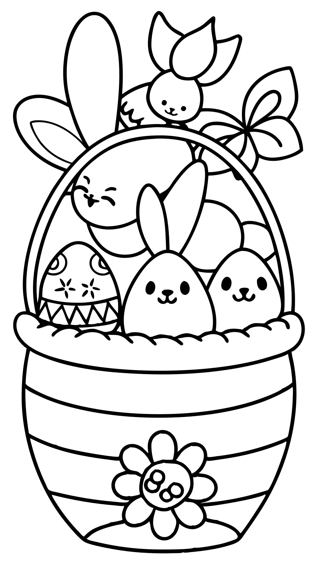 easter coloring pages free